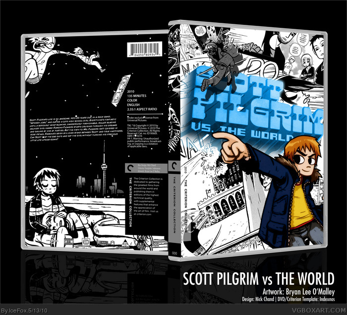 Scott Pilgrim vs The World box art cover