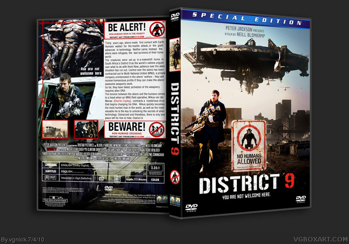 District 9 box art cover