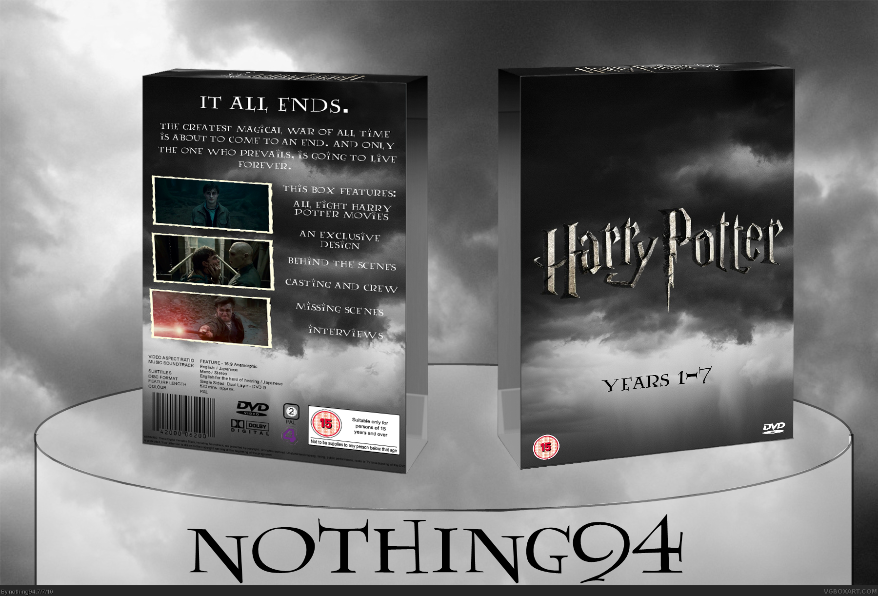 Harry Potter and the Deathly Hallows Collection box cover
