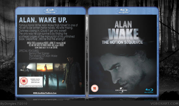 Alan Wake The Motion Sequence box art cover