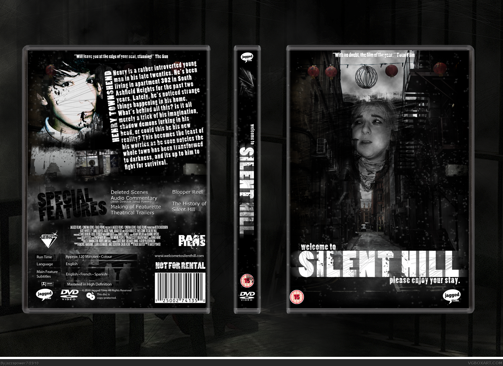 Welcome To Silent Hill box cover