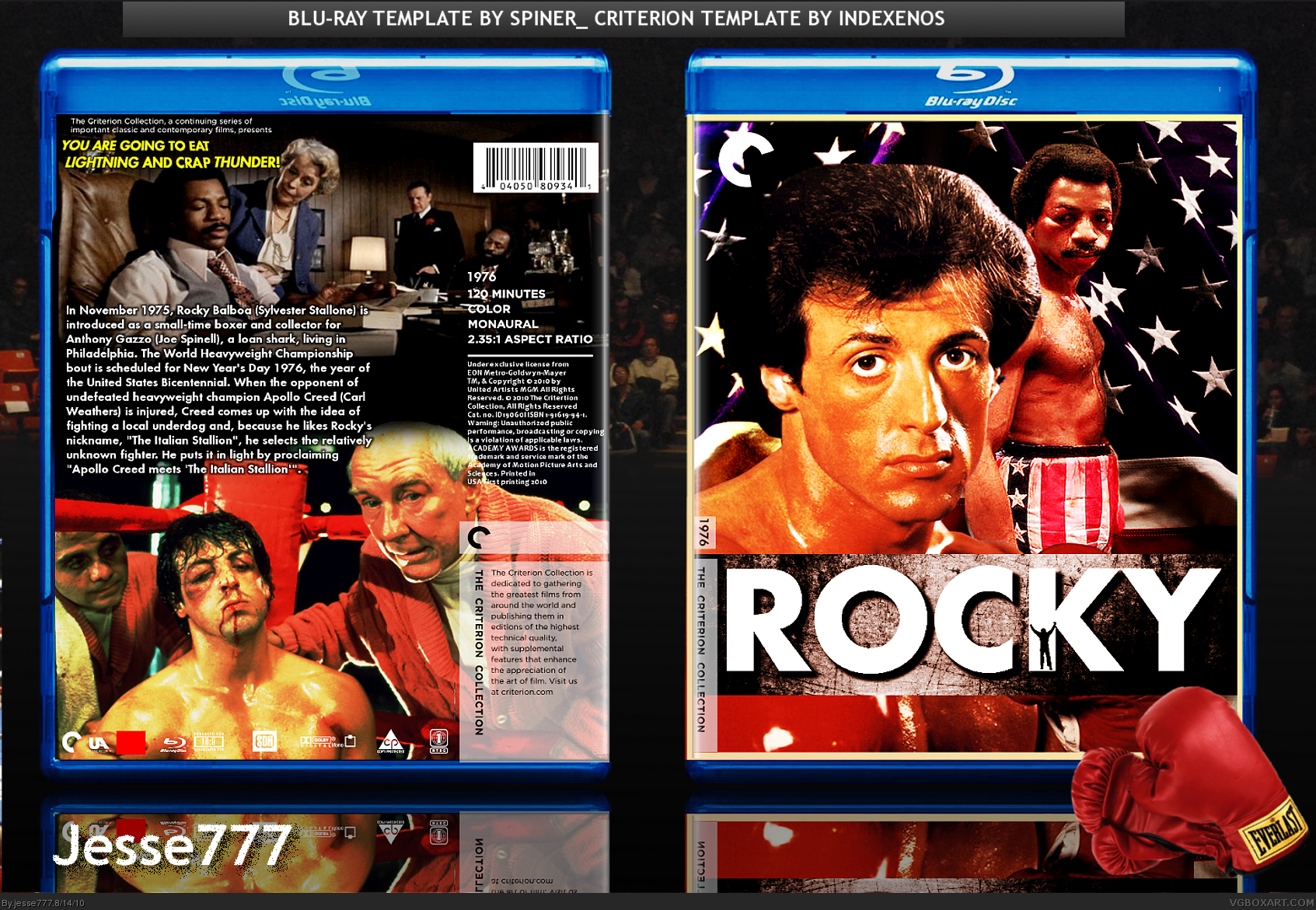 Rocky box cover