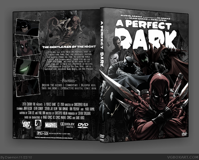 A Perfect Dark box art cover