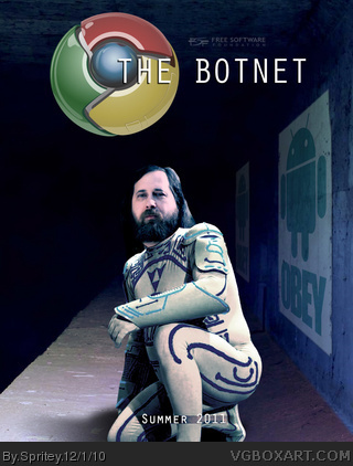 The Botnet - Starring Richard Stallman box art cover