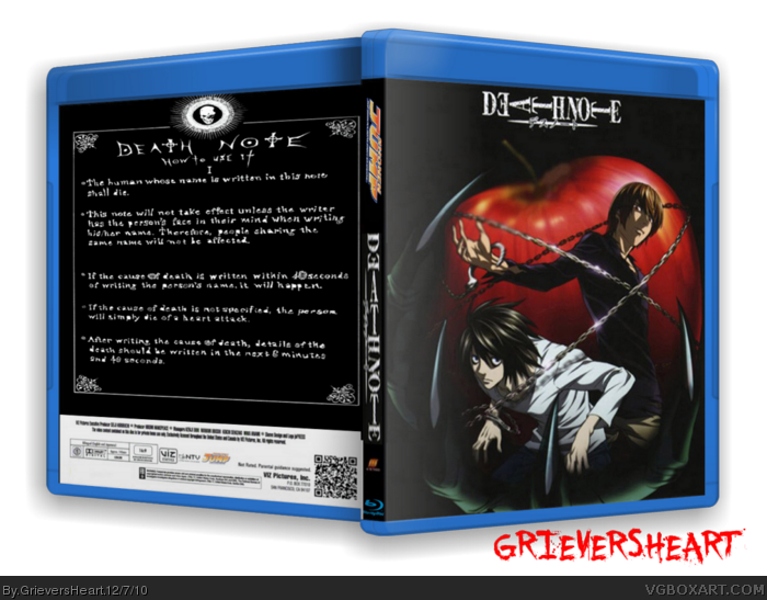 Death Note - Blu-ray Edition box art cover