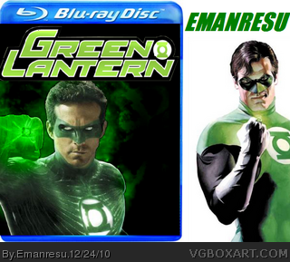 Green Lantern: The Movie box cover