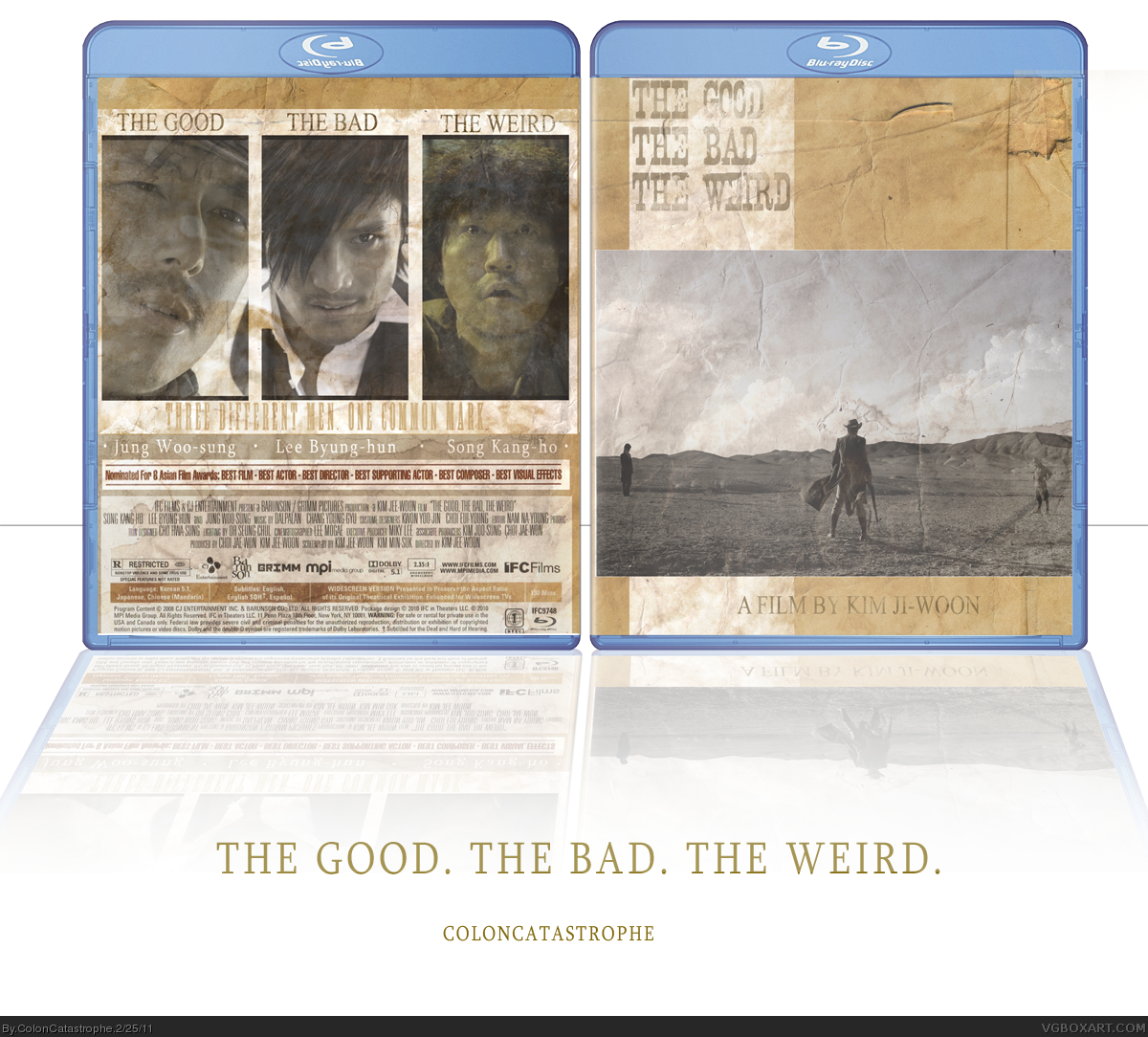The Good The Bad The Weird box cover