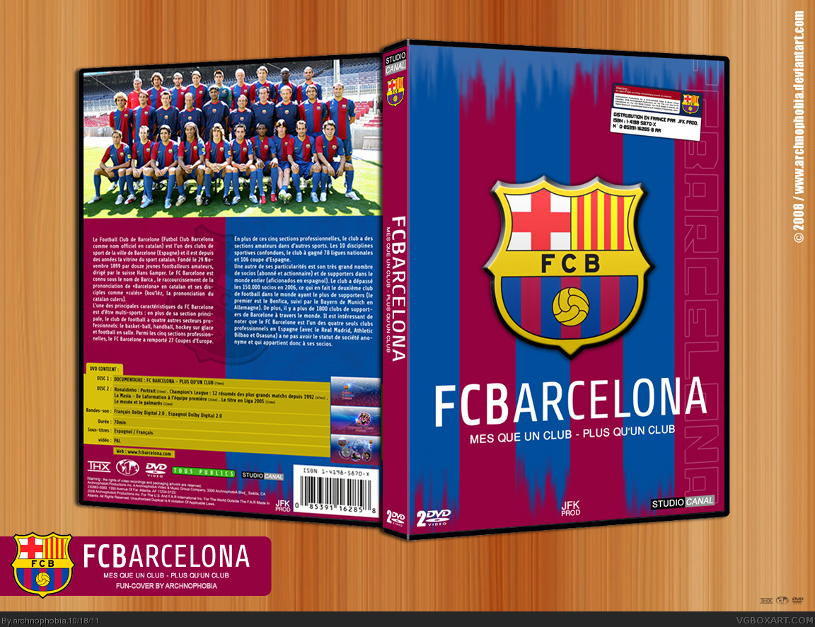 FCBarcelona box cover