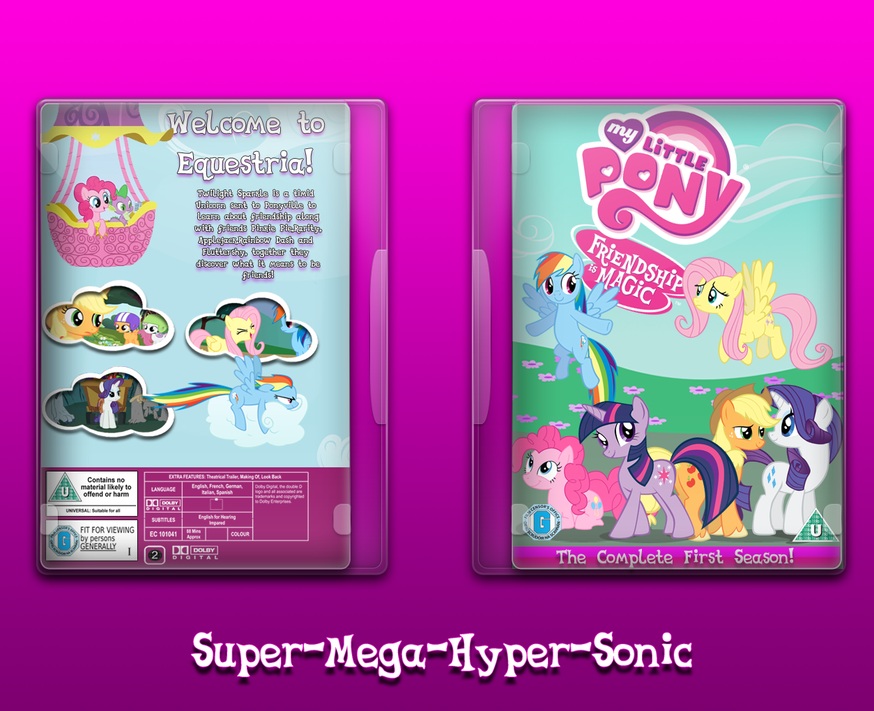 My Little Pony: Friendship is Magic Season One box cover