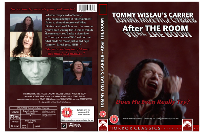 Tommy Wiseau's Career - After The Room box art cover