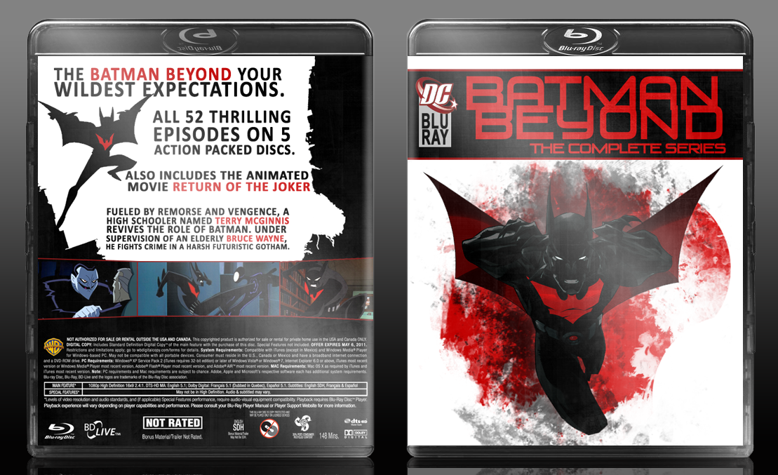 Batman Beyond: The Complete Collection box cover