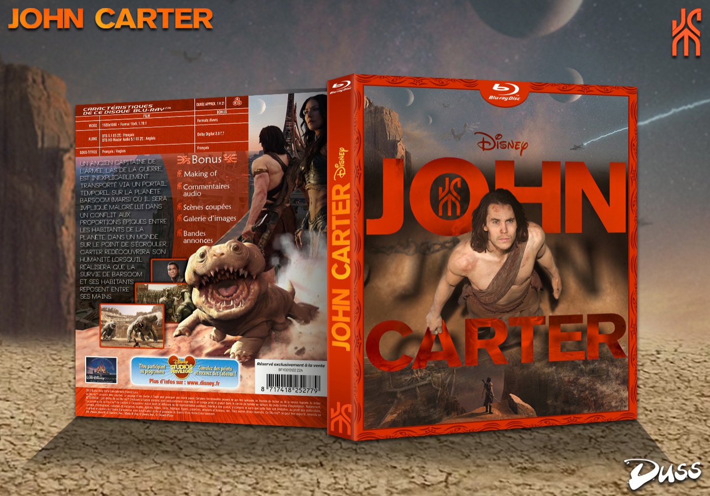 John Carter box cover