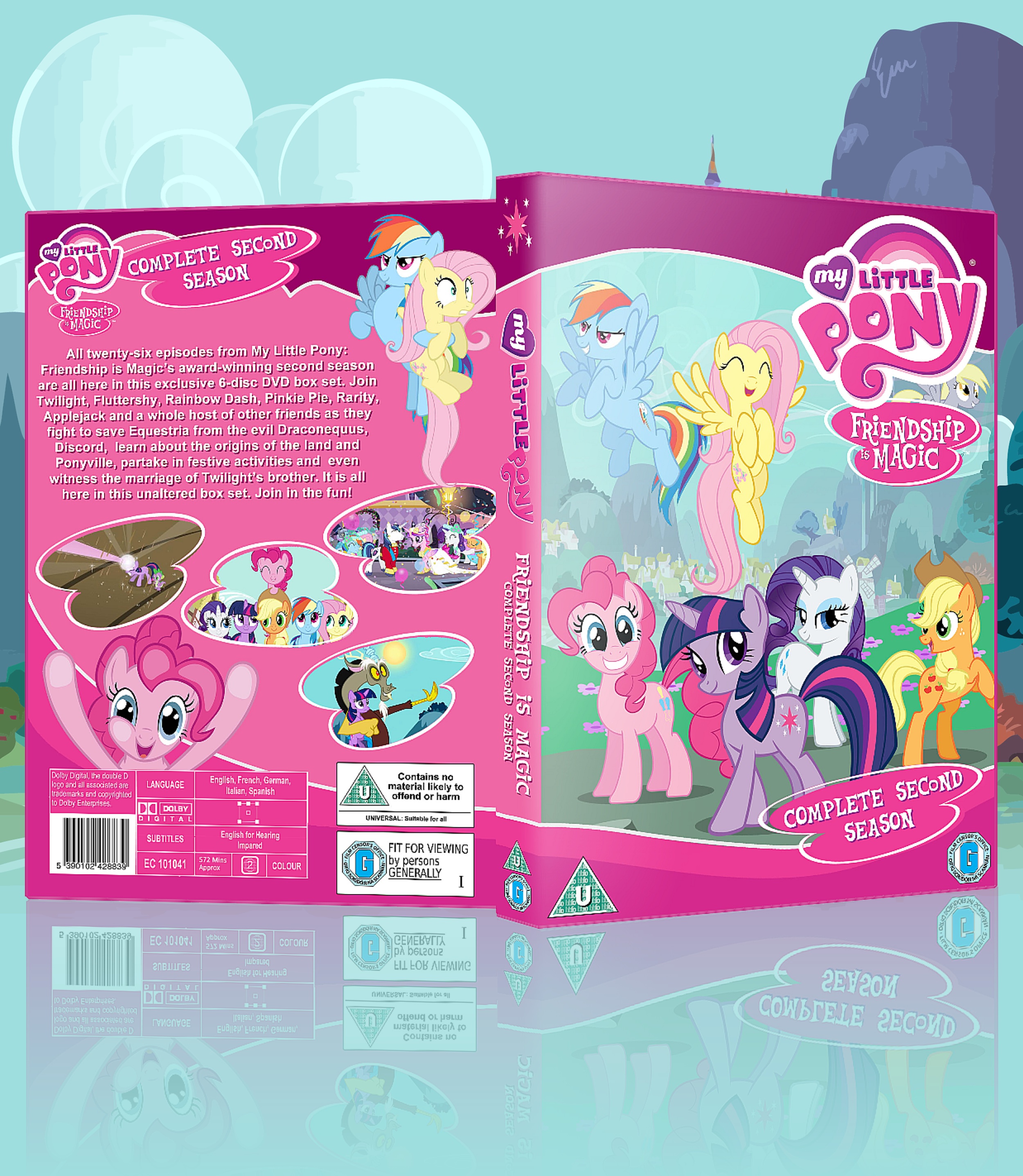 My Little Pony: Friendship is Magic: Season 2 box cover