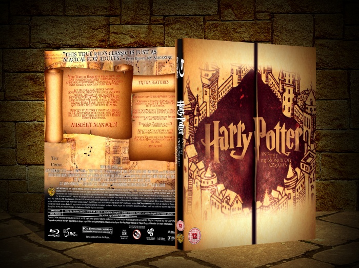 Harry Potter and the Prizoner of Azkaban box art cover