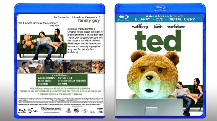 Ted box art cover