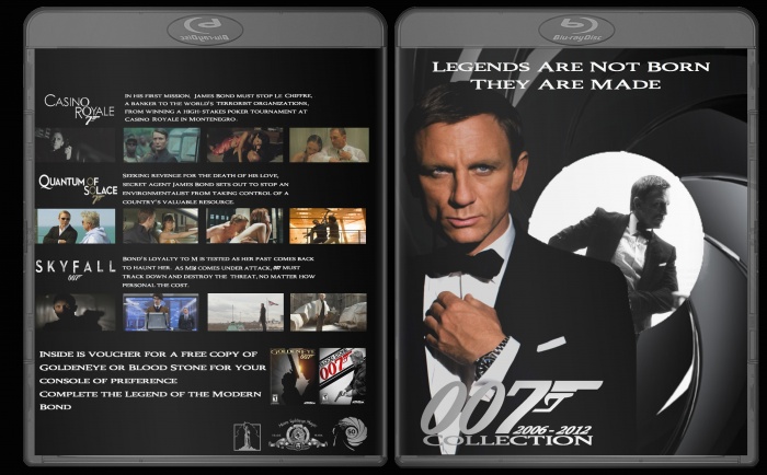 James Bond 007 Collection (2006-2012) box art cover