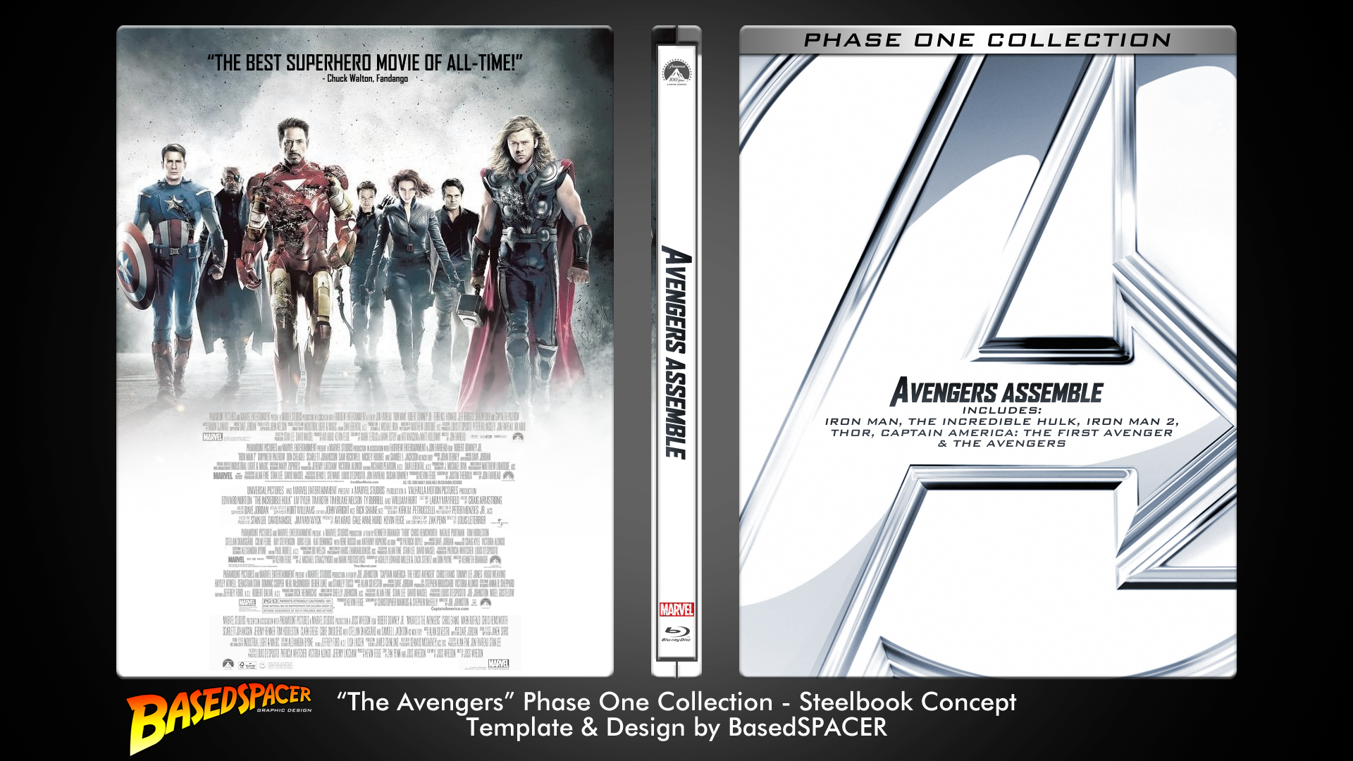 Avengers Assemble - Phase One Collection box cover