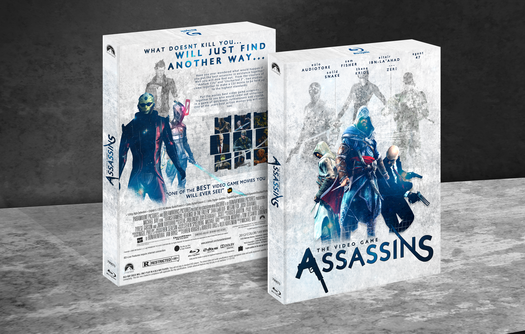 The Video Game Assassins box cover