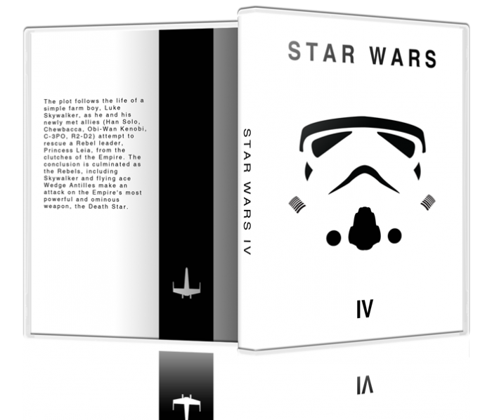 Star Wars IV box art cover