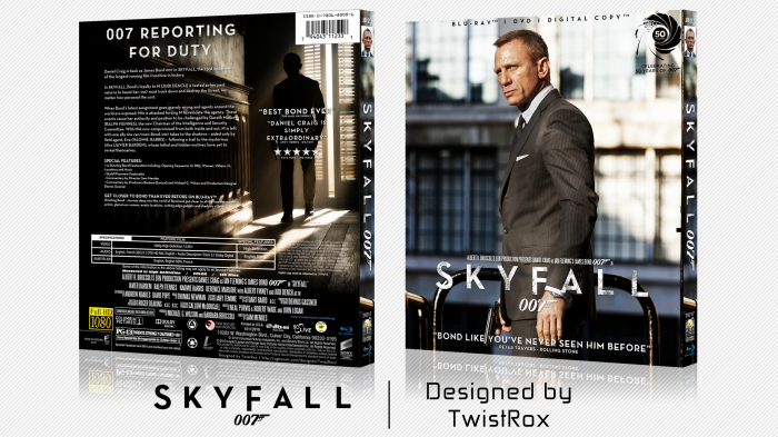 007: Skyfall box art cover