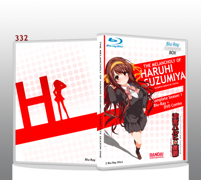 The Melancholy Of Haruhi Suzumiya box art cover
