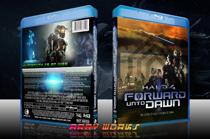 Halo 4: FORWARD UNTO DAWN box art cover