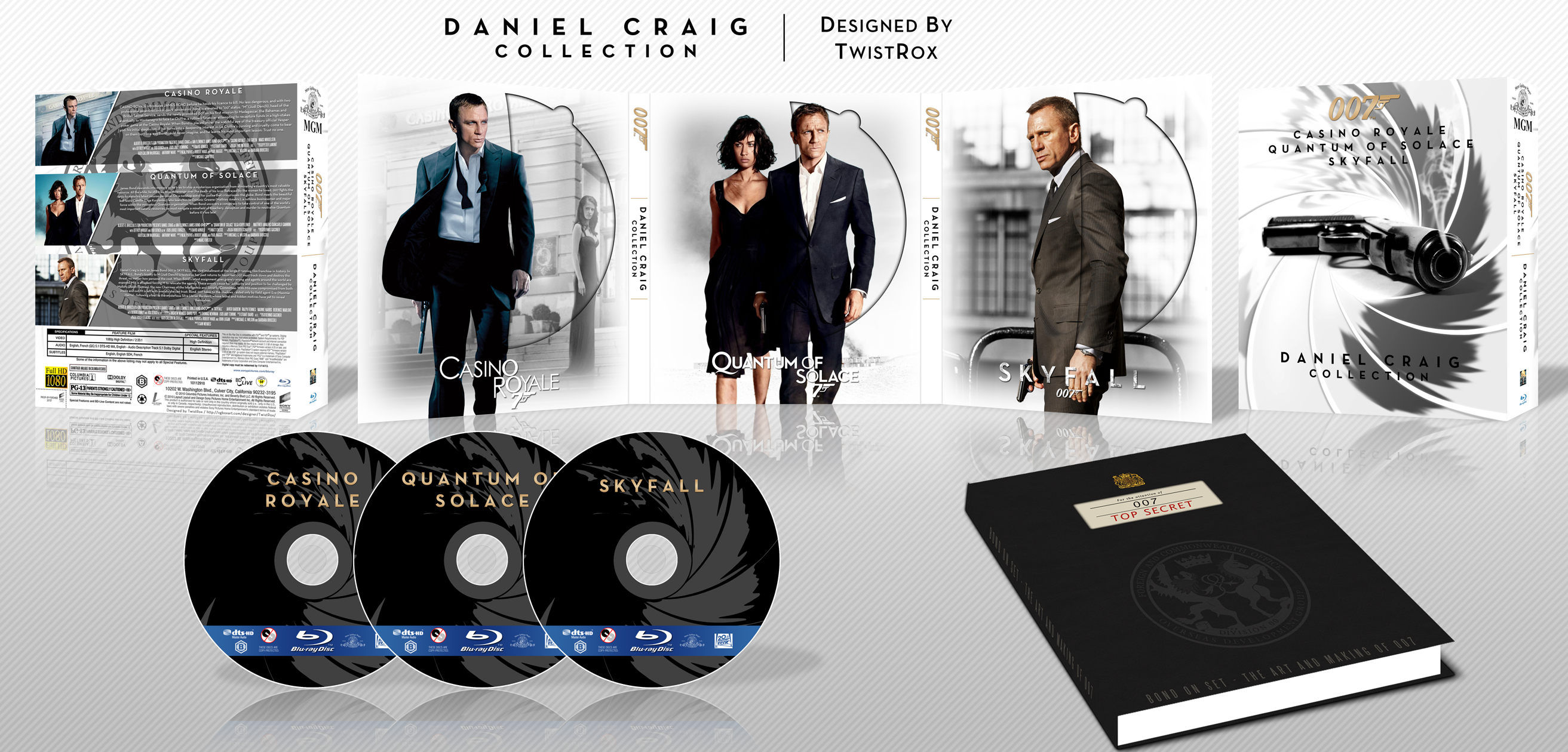 007: Daniel Craig Collection box cover