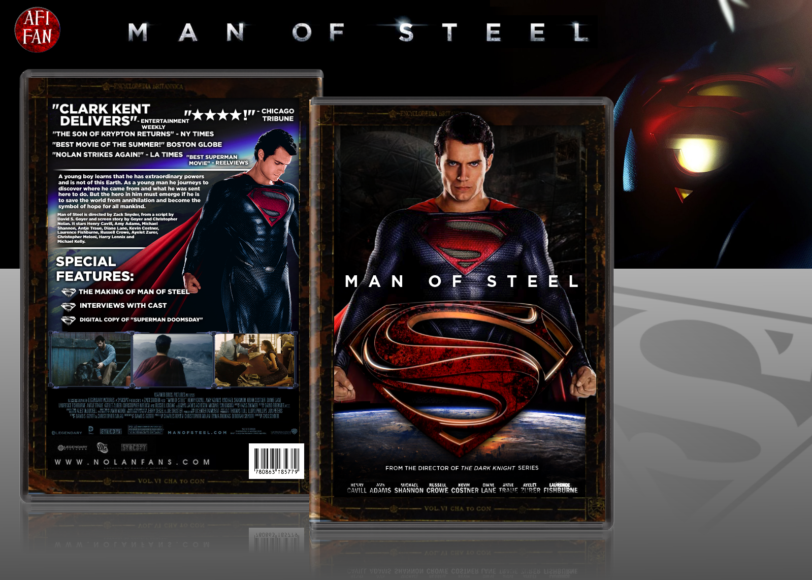 Man of Steel box cover