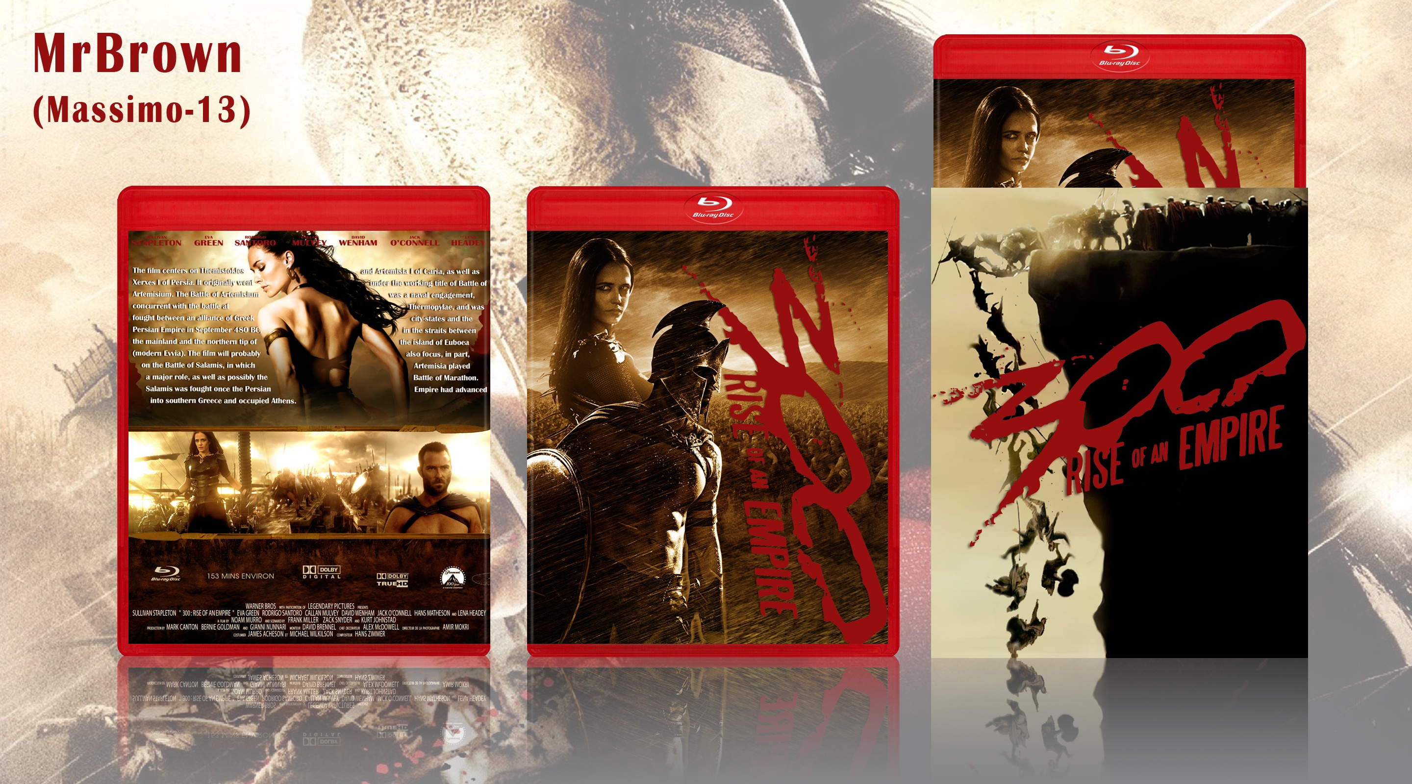 300 : Rise Of An Empire box cover
