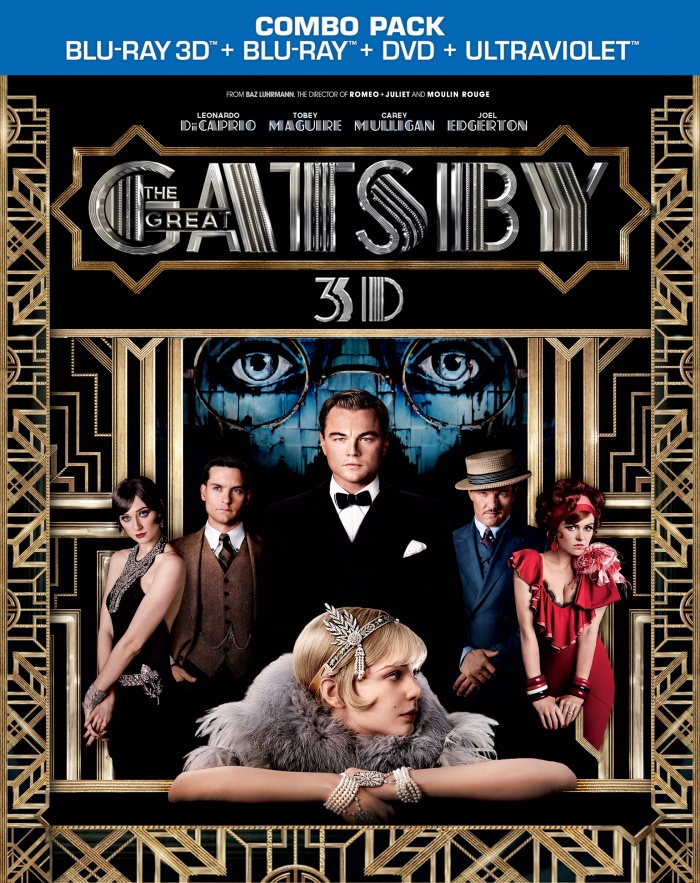 The Great Gatsby 3D (2013) Blu-ray box art cover