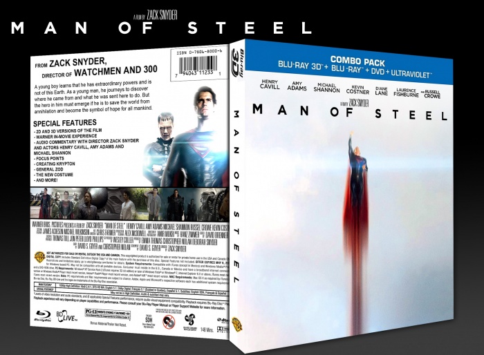 Man of Steel box art cover
