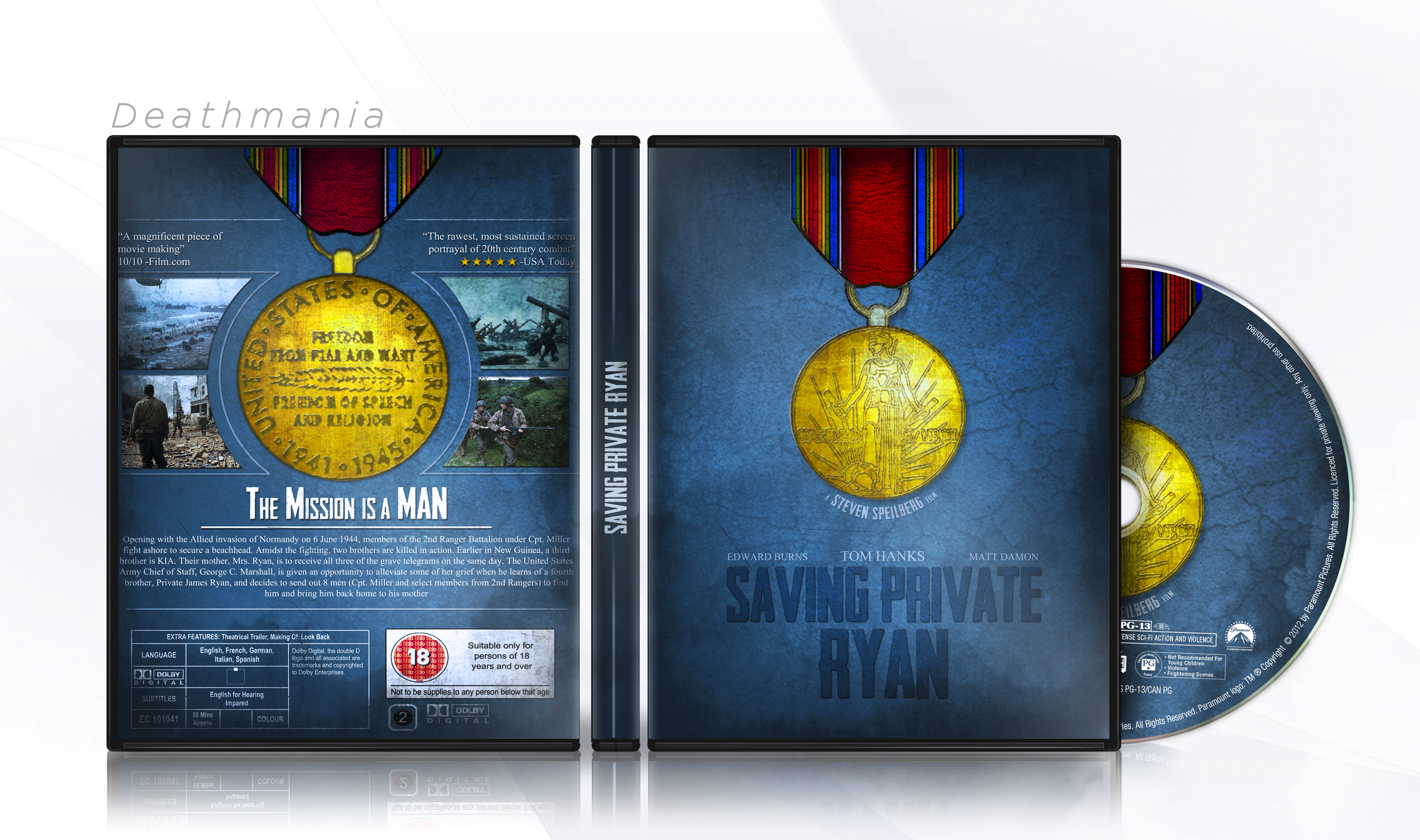 Saving Private Ryan box cover