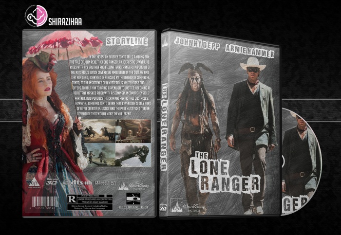 The Lone Ranger box art cover