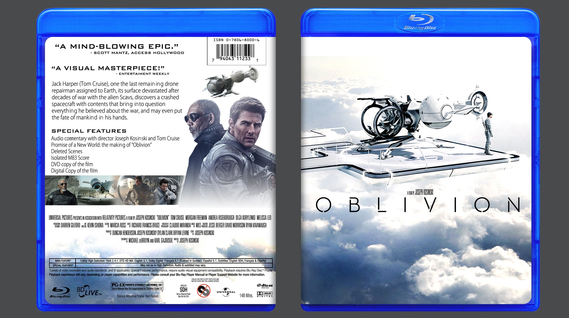 Oblivion box cover