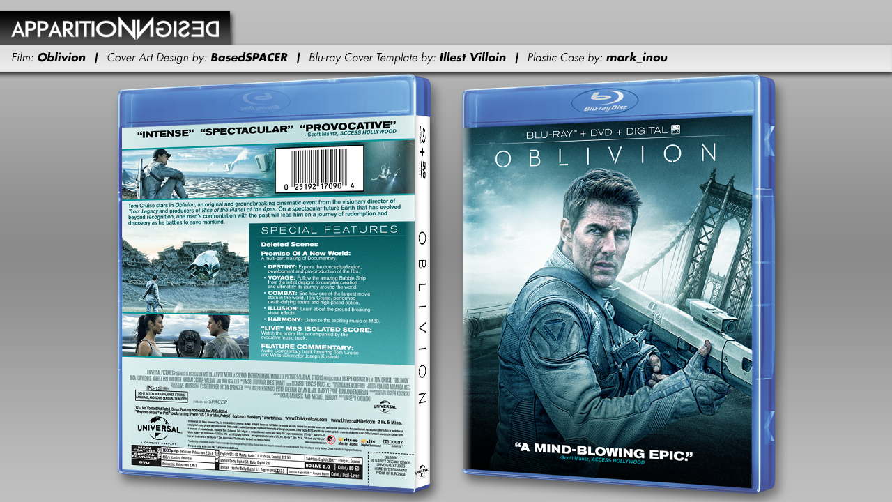 Oblivion box cover