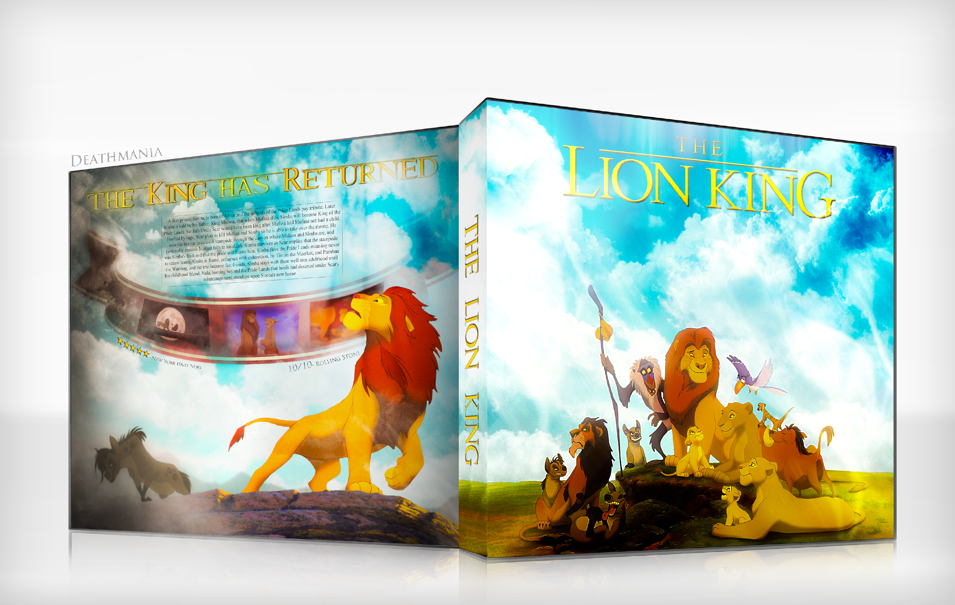The Lion King box cover