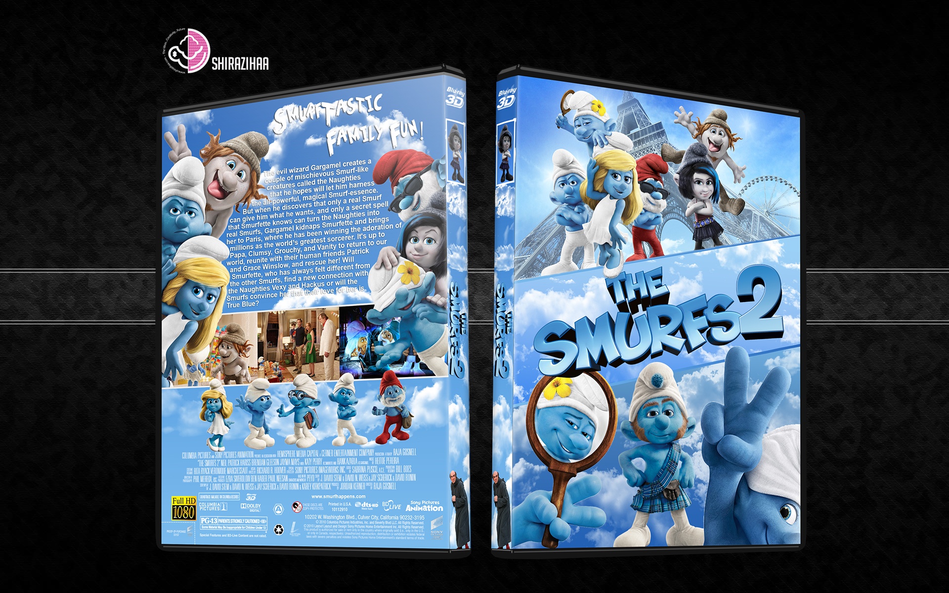 The Smurfs 2 box cover