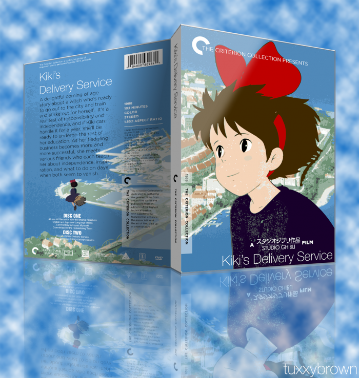Kiki's Delivery Service - The Criterion Collection box art cover