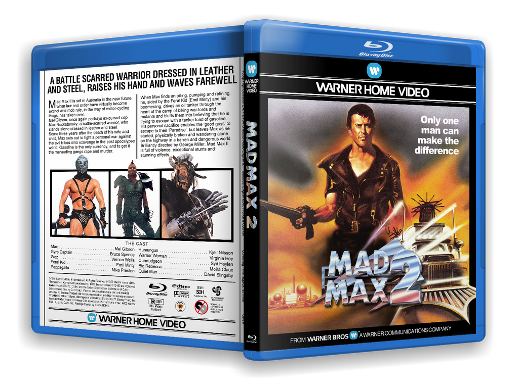 Mad Max 2 box cover