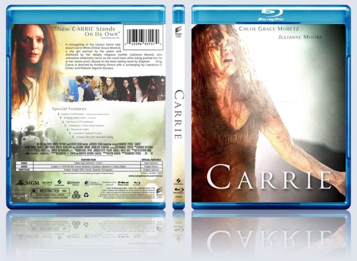 Carrie (2013) box art cover