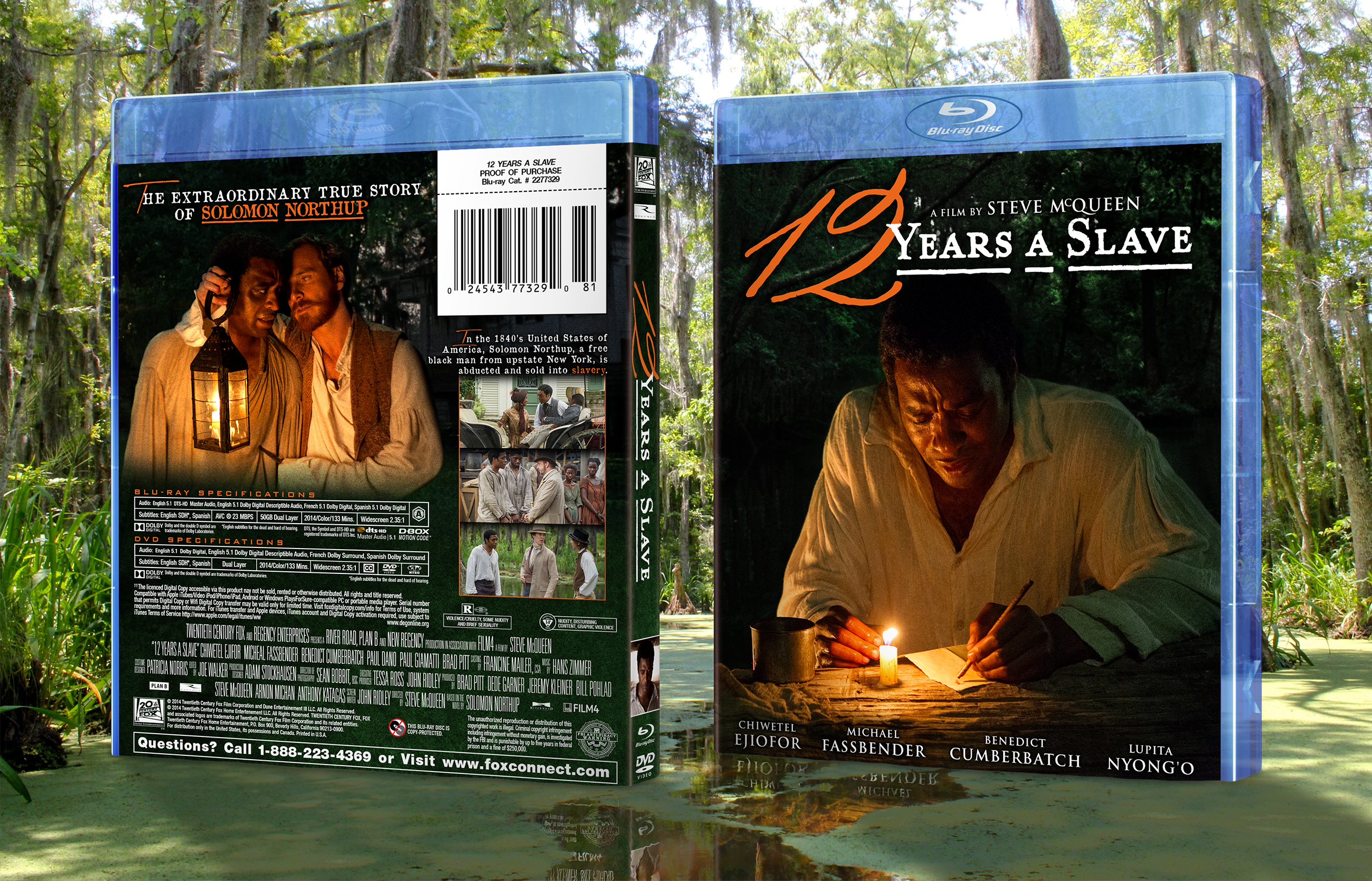 12 Years a Slave box cover
