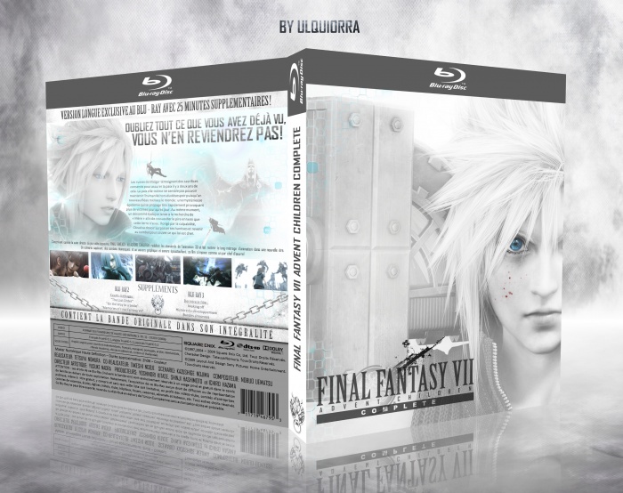 Final Fantasy VII advent children complete box art cover