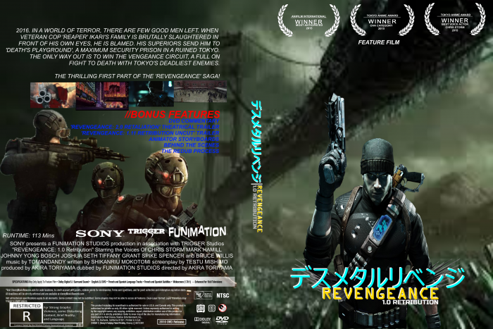 Revengeance: 1.0 Retribution (Fake Movie) box art cover