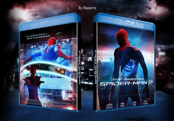 The Amazing Spider-Man 2 box art cover