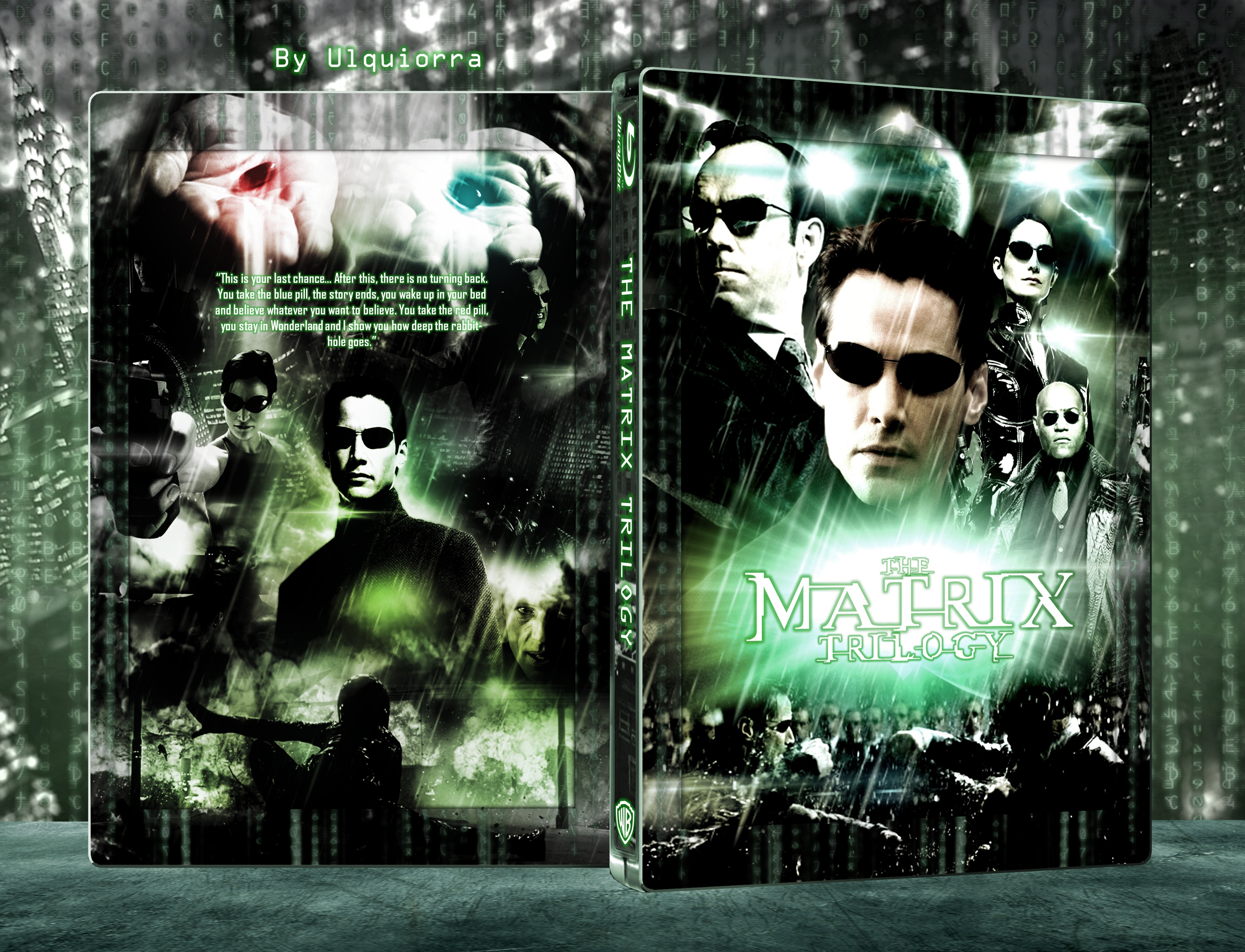 The Matrix Trilogy box cover