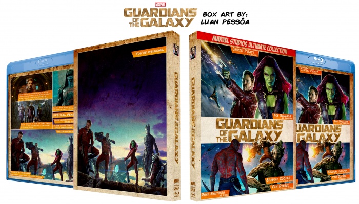Guardians of The Galaxy box art cover