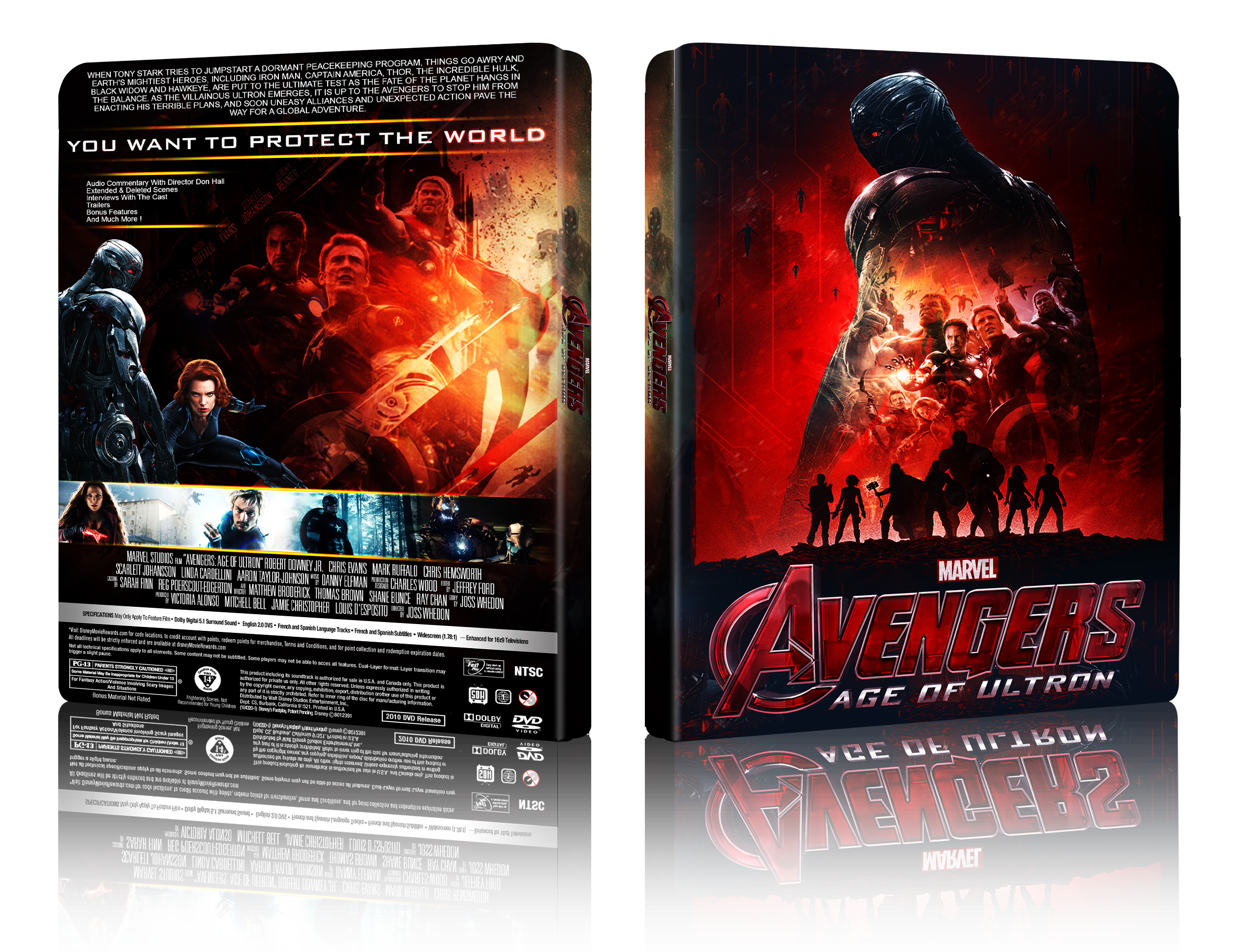 Avengers: Age Of Ultron box cover