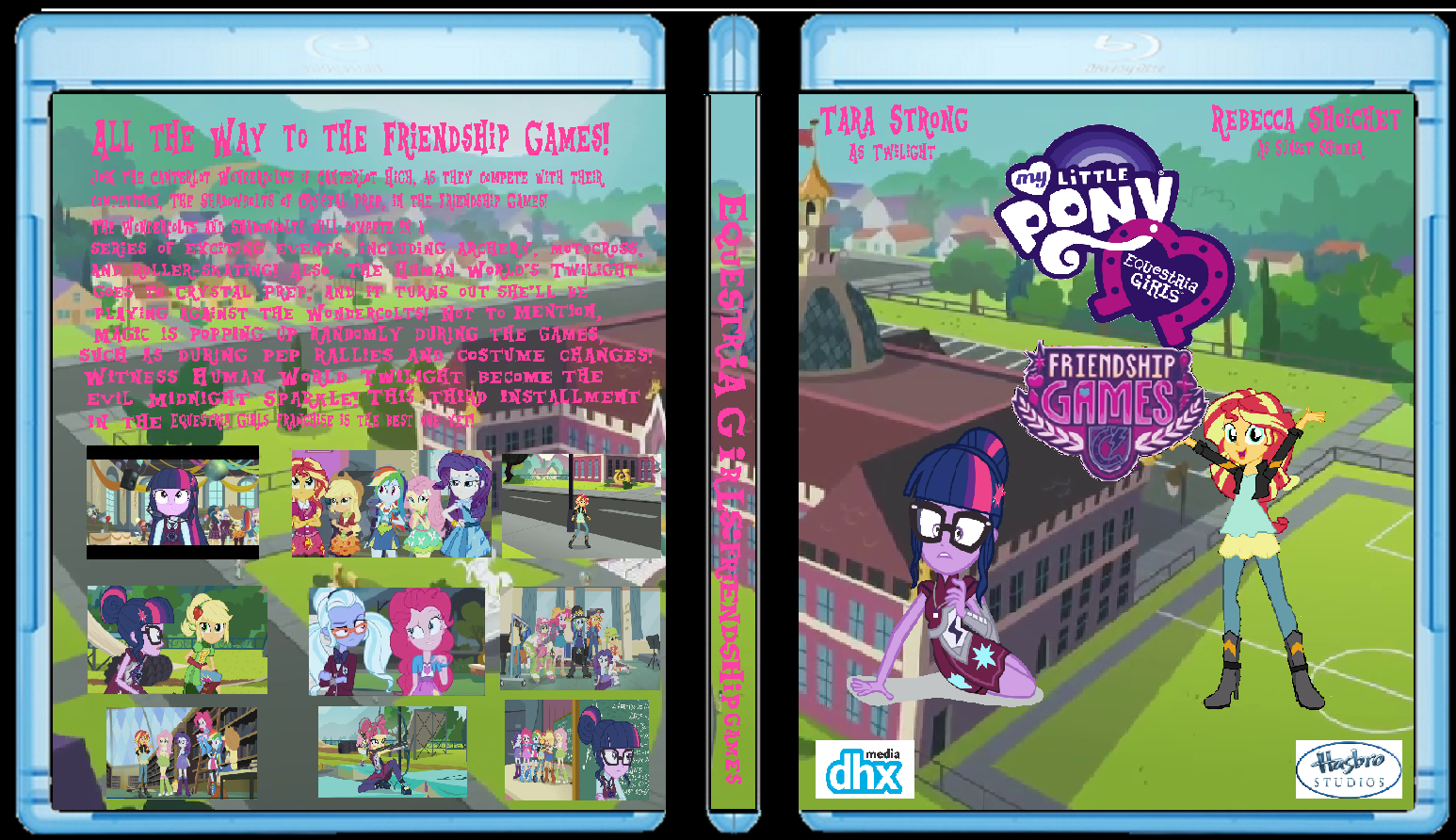 MLP: Equestria Girls: Friendship Games box cover