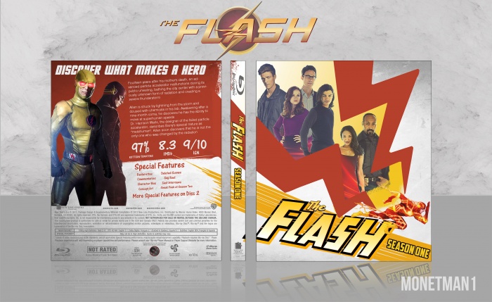 The Flash - Season One box art cover