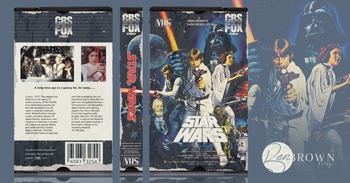 Star Wars Episode IV: A New Hope box art cover
